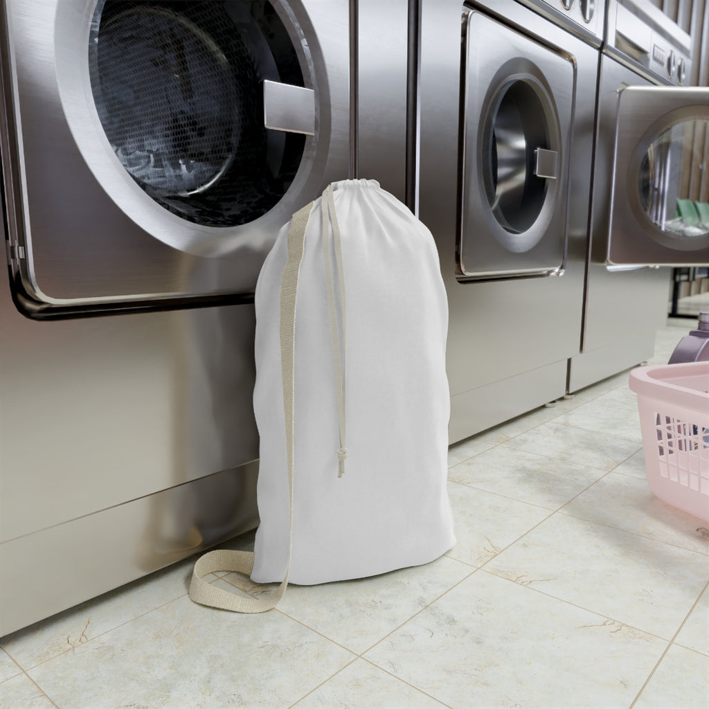 Canvas Laundry Bag — "Laundry Today or Naked Tomorrow"