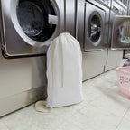 Canvas Laundry Bag — "Laundry Today or Naked Tomorrow"