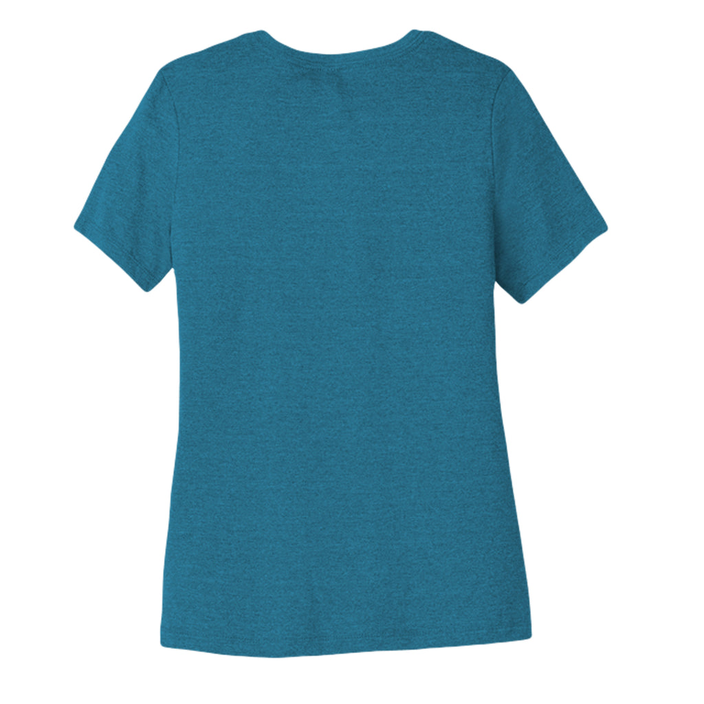 Heather Deep Teal - 6400CVC - BACK
